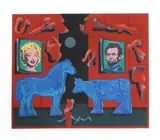 Untitled by Lynwood Kreneck, Lithograph 1986, offered May 2026