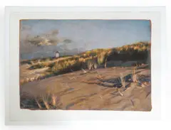 Untitled by Gang Qian, Mixed media pastel, sold May 2026