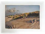 Untitled by Gang Qian, Mixed media pastel, sold May 2026