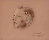 Tête de femme - Circa 1937 by Édouard Vuillard, Pastel sur papier bistre, sold Jun 2018