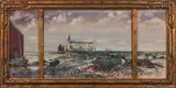 Notre Dame de la Joie, Saint-Guénolé, Penmarc'h, Bretagne by Ernest Guérin, Gouache sur papier, sold Jun 2018