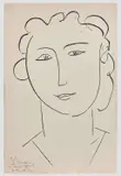 Marguerite V by Henri Matisse, 1945, Lithographie en noir signée, justifiée "7/15, épreuve d'artiste" et dédicacée à André Lejard, sold Jun 2018
