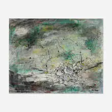 Night Birds by George Chann, oil on canvas, offered Jul 2026