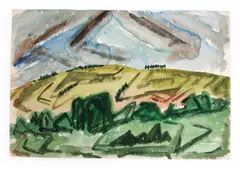 Untitled by Jacob Semiatin, Watercolor, sold Jun 2026