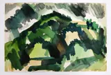 Untitled by Jacob Semiatin, Watercolor, sold Jun 2026