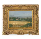 Untitled by Émile Delobre, Oil on board, sold Jun 2026