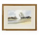 Untitled by Raymond Witchard, River watercolor, offered Jun 2026