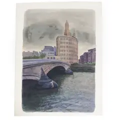 Untitled by Gang Qian, Watercolor, sold Jun 2026