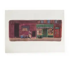 Untitled by Gang Qian, Watercolor, sold Jun 2026