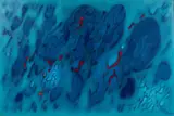 HOMMAGE A MALLARME "DE L'ETERNEL AZUR LA SEREINE IRONIE"- 1981-82 by Gustave Singier, Huile sur toile, sold Jun 2018