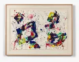 SANS TITRE (SF80-450) by Sam Francis, 1980, Acrylique sur papier, sold Jun 2018