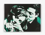 HIROSHIMA MON AMOUR by Bernard Rancillac, 1968, Acrylique sur toile, sold Jun 2018