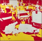 ANASTASIA CHEZ SON COIFFEUR A NEW YORK by Bernard Rancillac, 1970, Acrylique sur toile, sold Jun 2018