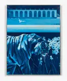 DREAMTIGER N°1/2 (N°395) by Jacques Monory, 1971, Huile sur toile, sold Jun 2018