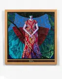 N°303 by Yves Clerc, 2011, Acrylique sur toile dans cadre de l'artiste, sold Jun 2018