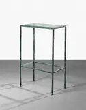 CONSOLE by Louis Cane, Bronze et plateau en verre, sold Mar 2018