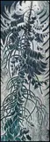 Western Red Cedar - The Passage of Time (Green) by Sybil Andrews, colour woodblock, sold Feb 2008
