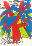 Ohne Titel by Bernd Zimmer, 1979, Acryl auf Papier, sold Mar 2024