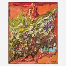 Morning by Philippe Hosiasson, 1957, oil on linen, offered Jun 2026