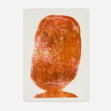 L'enfle-chique III by Jean Dubuffet, 1963, lithograph in colors on Arches, offered Jun 2026
