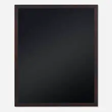 Black Mirror: 5 by Sherrie Levine, 2004, mirrored glass in mahogany artist's frame, offered May 2026