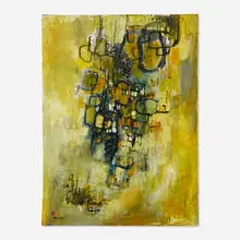 Untitled by George Chann, oil on canvas, offered Jul 2026