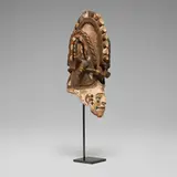 Agbogbo Mmuo (white spirit or maiden) mask by Igbo, carved and painted wood, offered Apr 2026