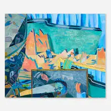 Architect's Dream by Gary Komarin, 1986, oil on canvas, offered Dec 2025