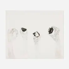 Untitled (from the New Provincetown Print Project portfolio) by Kiki Smith, 2018, photogravure and colored pencil on Rives, offered Dec 2025