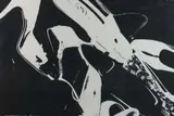 Shoes by Andy Warhol, 1980, Sérigraphie et poussière de diamant, sold May 2018