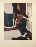 In memory of George Dyer by Francis Bacon, 1976, Lithographie offset en couleurs, sold May 2018