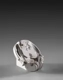 Future Relic 07 (Cassette Player) by Daniel Arsham, 2017, Plâtre et verre pilé, sold May 2018