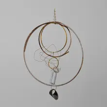Umwandlung ähnlicher Elemente by Katja Strunz, c. 2004, metal assemblage, offered May 2025