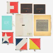 Collection of nine issues by Visionaire, 1997-2007, mixed media, offered May 2025