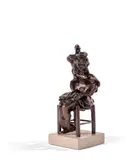Don Quixote Seated by Salvador Dalí, 1972, Bronze, sold May 2018