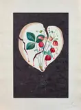 Flordali - coeur de fraises by Salvador Dalí, 1970, Lithographie et pointe-sèche en couleurs sur Japon, sold May 2018