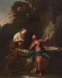 Le Christ et la Samaritaine by Jean-François de Troy, Huile sur toile, sold Nov 2018