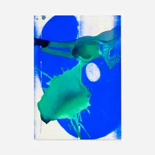 Untitled (Menu) by Howard Hodgkin, oil on offset lithograph, sold Sep 2026