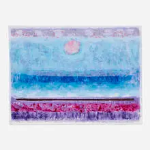 Untitled (43-III-75) by Lawrence Calcagno, 1975, mixed media on paper, sold Sep 2026