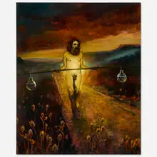 The Water Seller by Paul Benney, 2012, oil on canvas, sold Sep 2026