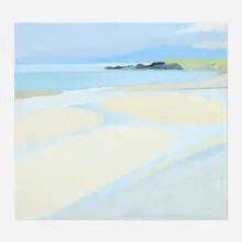 Marée basse by Roger Mühl, 2000, oil on canvas, sold Sep 2026