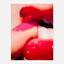 Bad Habit by Marilyn Minter, 2018, dye sublimation print on aluminum, sold Sep 2026