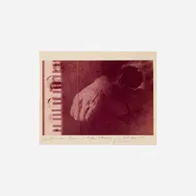 Untitled (Hand/Piano) by Richard Prince, 1980, Ektacolor print, offered Jul 2025