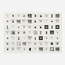 All the clothes of a woman by Hans-Peter Feldmann, 70 gelatin silver prints mounted to board, sold Sep 2026