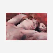 Untitled by Paul P., 2023, oil on linen, sold Sep 2026