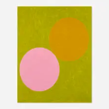 Dialogue Spring by Oli Sihvonen, 1960, oil on board, sold Sep 2026