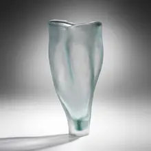 Allungato vase by Massimo Micheluzzi, 2005, hand-blown glass, sold Sep 2026