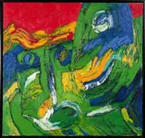 SANS TITRE by Bengt Lindström, Huile sur toile, sold Oct 2018