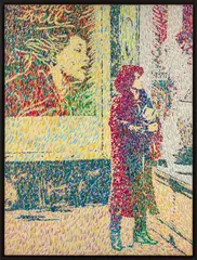 LE SECOND EVEIL by Ivan Messac, 1978-79, Acrylique sur toile, sold Oct 2018