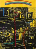 LES MORTS S'EN FOUTENT by Gérard Fromanger, 2002, Huile et acrylique sur toile, sold Oct 2018